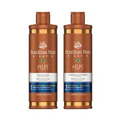 GENERICO - KIT ALISADO BRAZILIAN NUTS KERATIN 2x250ml