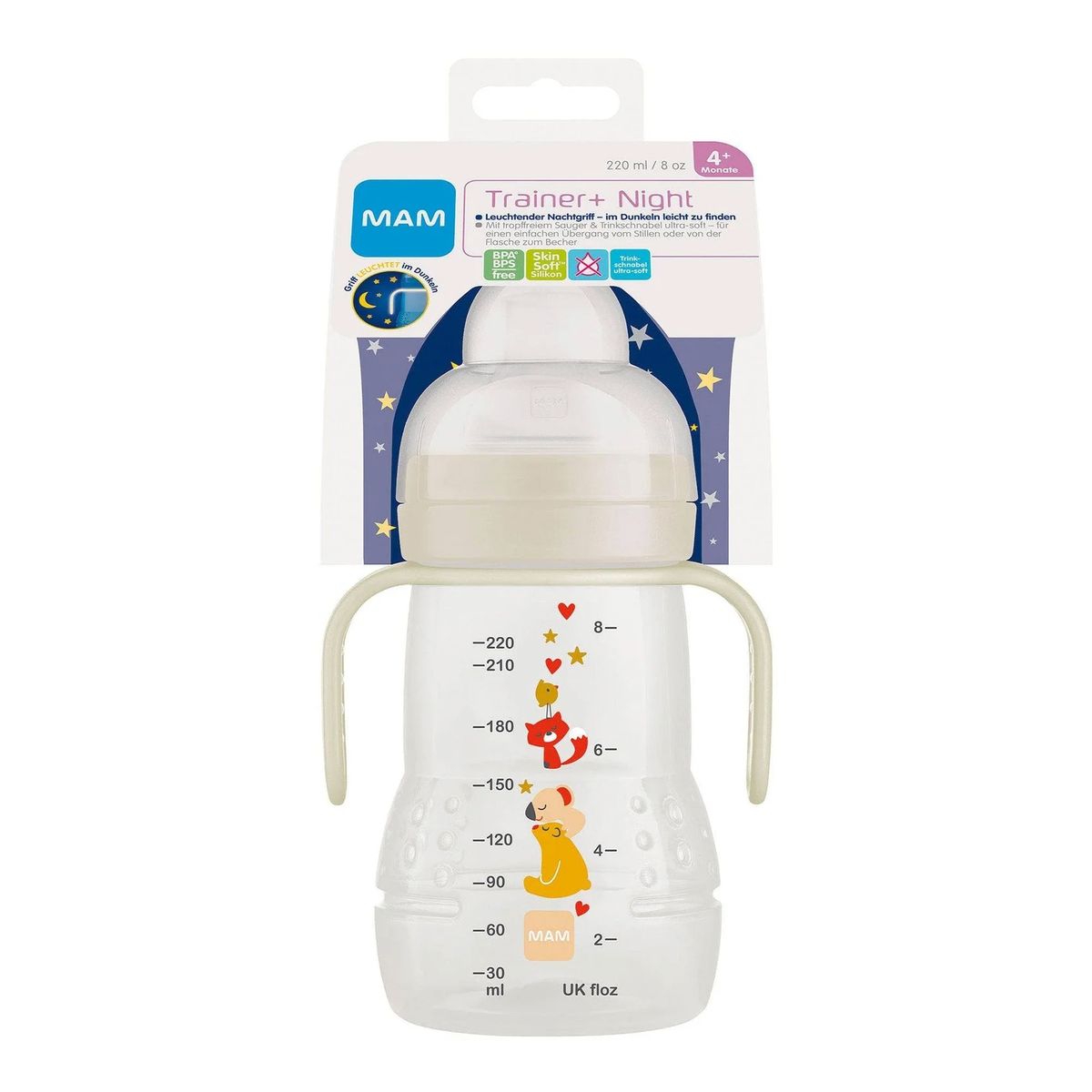 MAM - Vaso de Entrenamiento MAM Trainer 220ml Beige