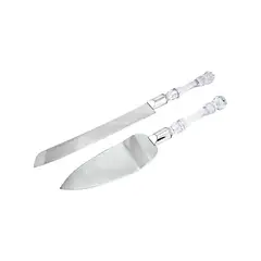 GENERICO - Cuchillo Servidor Acero Torta Matrimonio Repostería Eventos