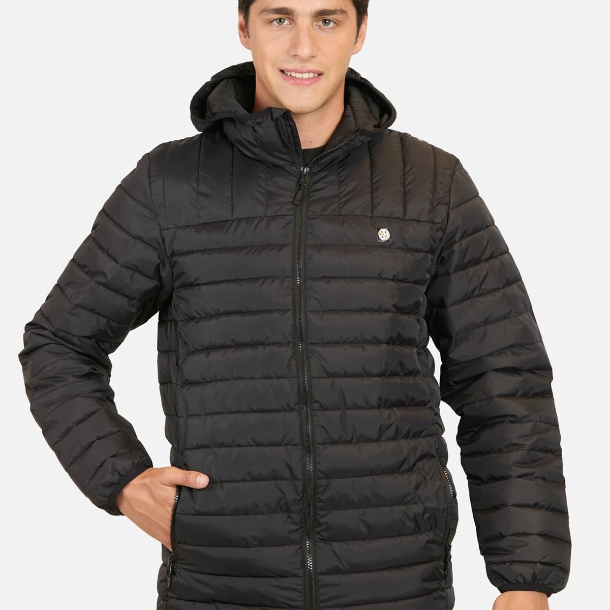 MAUI AND SONS - Parka Puffa Honokaa Negro Hombre Maui And Sons