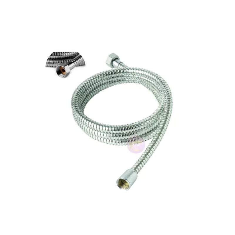 GENERICO - Manguera Flexible Ducha 2.0 Metros Acero Inox