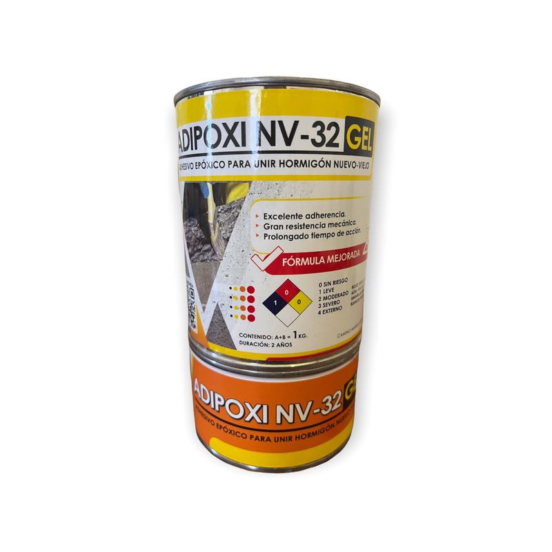 TAKURU - ADIPOXI NV - 32  GEL PUENTE ADHERENTE GEL ENTRE HORMIGÓN NUEVO Y VIEJO