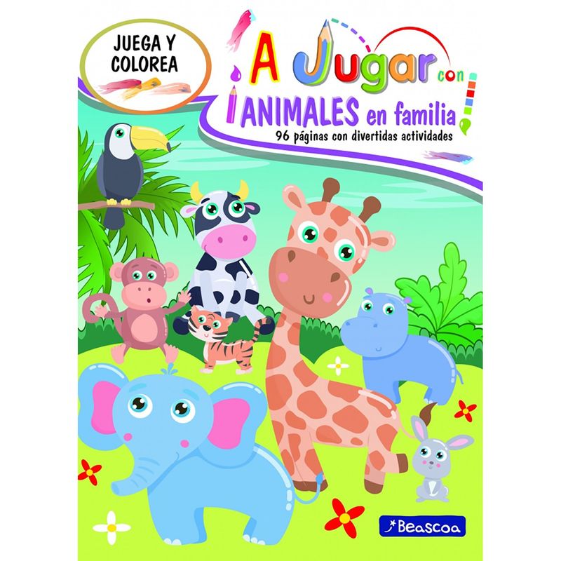 PENGUIN RANDOM HOUSE - LIBRO A jugar con animales en familia