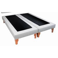 BASE DOS PLAZAS GRIS LINO.