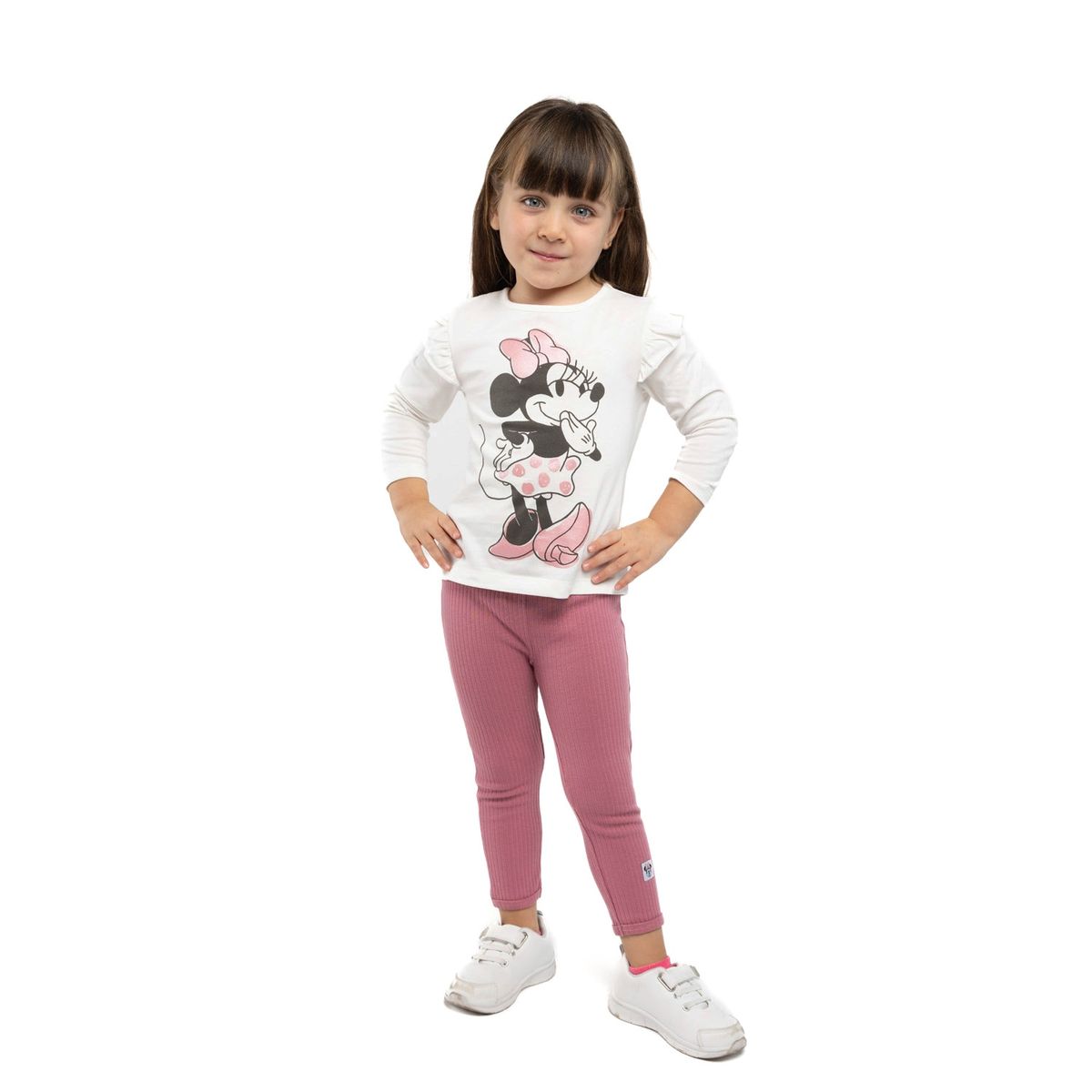 DISNEY - Conjunto Niña Minnie Vuelitos Blanco Disney