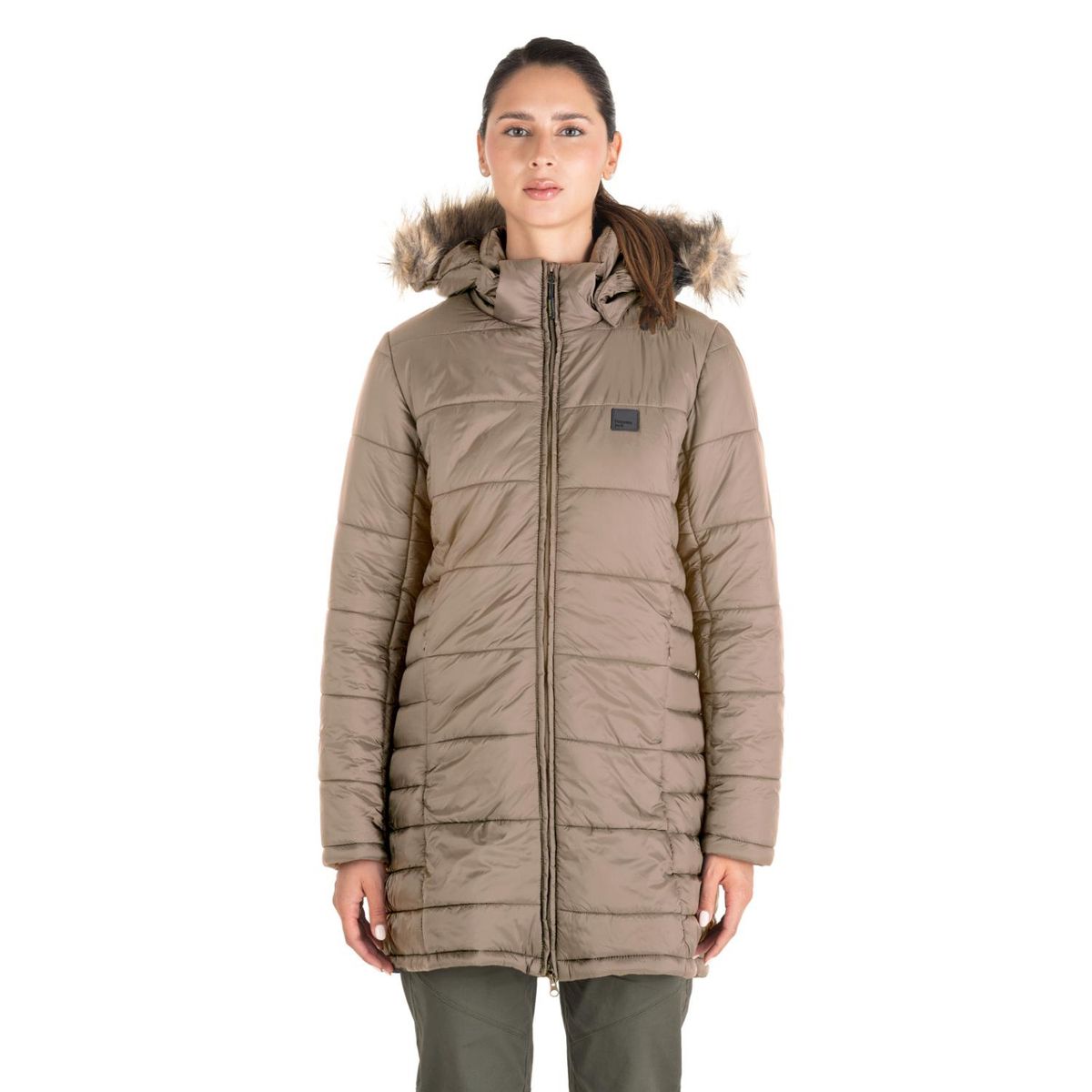 PANAMA JACK - Parka Mujer Beige Panama Jack
