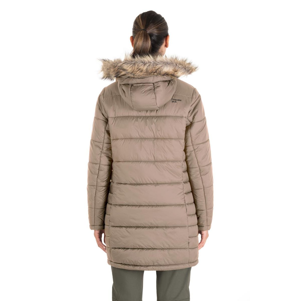PANAMA JACK - Parka Mujer Beige Panama Jack
