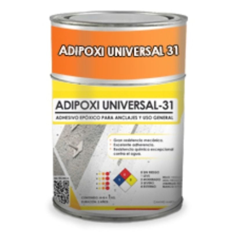 TAKURU - ADIPOXI UNIVERSAL-31 ADHESIVO EPÓXICO PARA ANCLAJE Y USO GENERAL