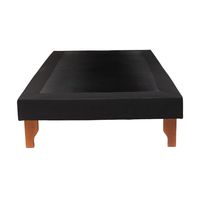 BASE PLAZA Y MEDIA NEGRO LINO.