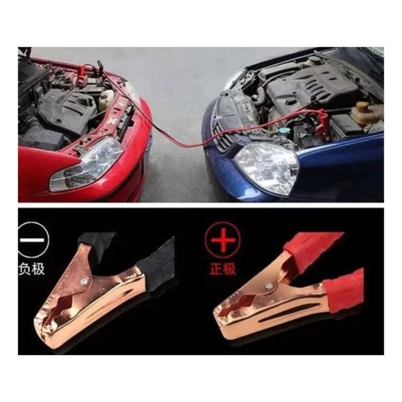 Cables De Arranque Para Coche Y Camión, 400 Amperios, 2 Metros De Longitud, Ideal Para Emergencias