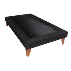 MUEBLES NEW - BASE DE PLAZA NEGRO LINO