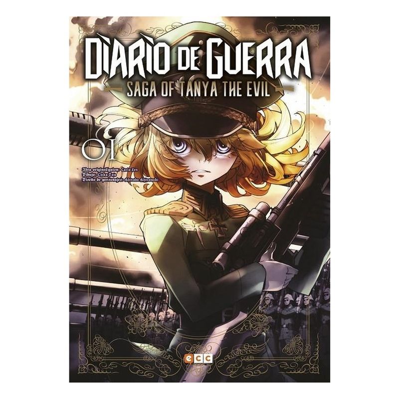 ECC EDICIONES - Diario De Guerra. Saga Of Tanya The Evil #1