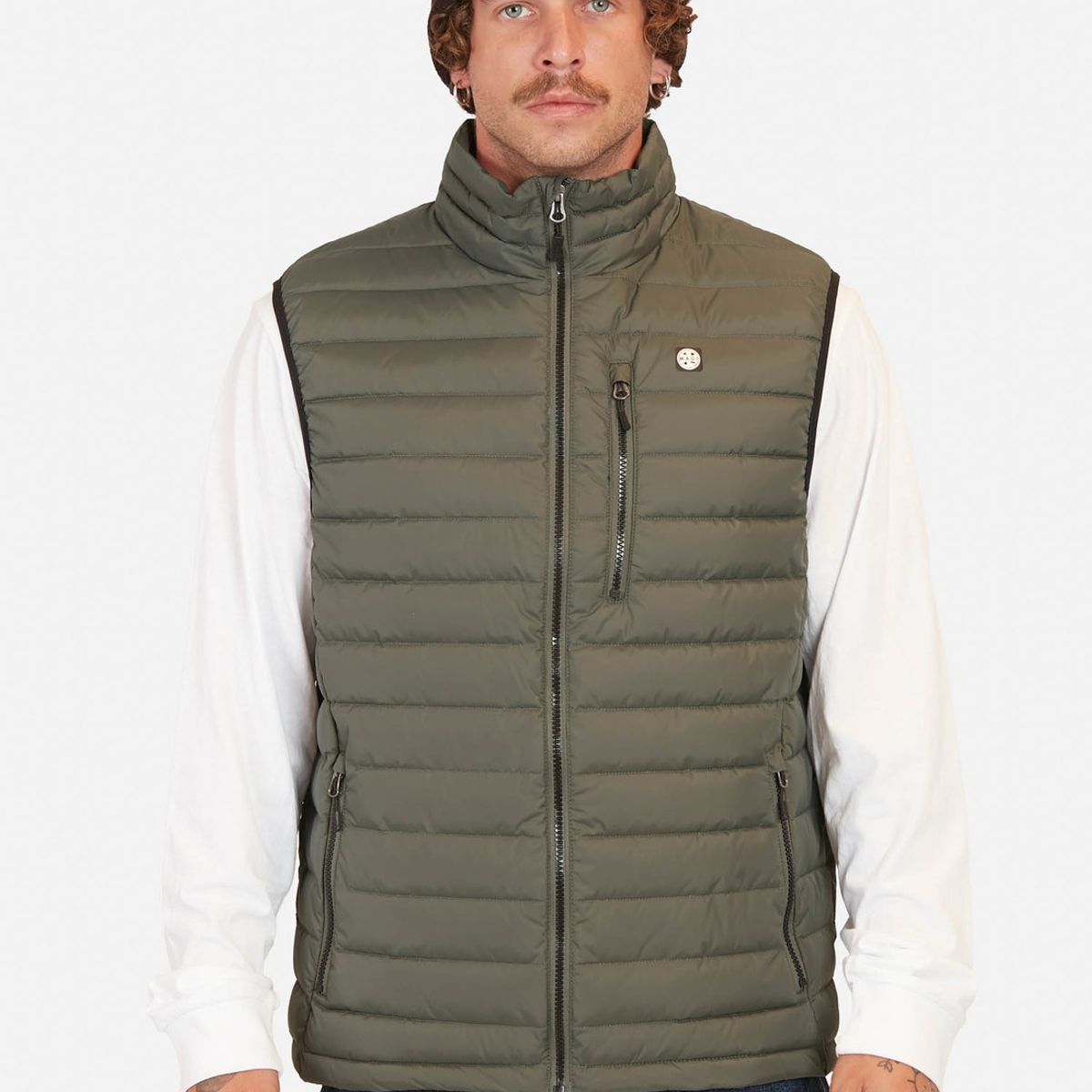 MAUI AND SONS - Parka Puffa Halawa Verde Hombre Maui And Sons