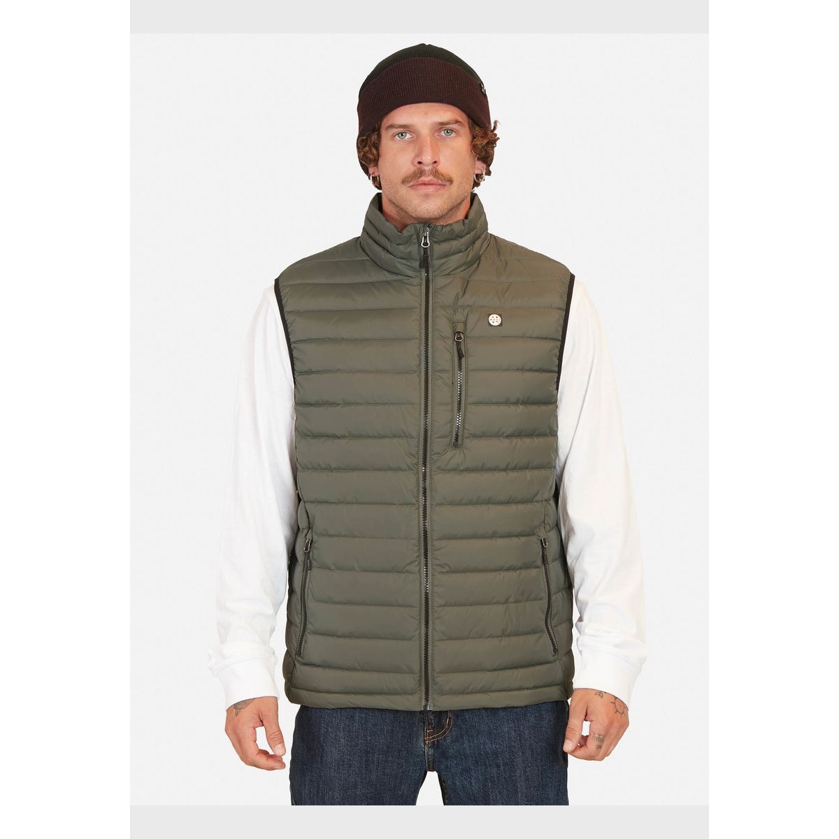 MAUI AND SONS - Parka Puffa Halawa Verde Hombre Maui And Sons