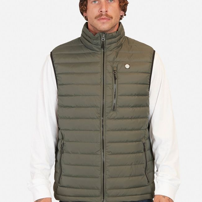 MAUI AND SONS - Parka Puffa Halawa Verde Hombre Maui And Sons