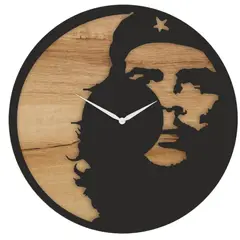 GENERICO - Reloj de Pared Artesanal - 31cm - Che Guevara