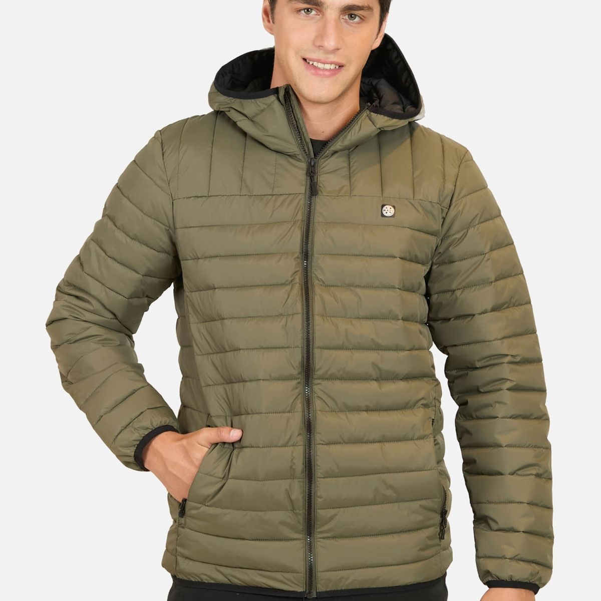 MAUI AND SONS - Parka Puffa Honokaa Verde Hombre Maui And Sons