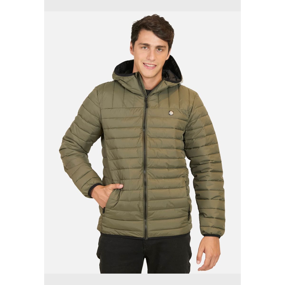 MAUI AND SONS - Parka Puffa Honokaa Verde Hombre Maui And Sons