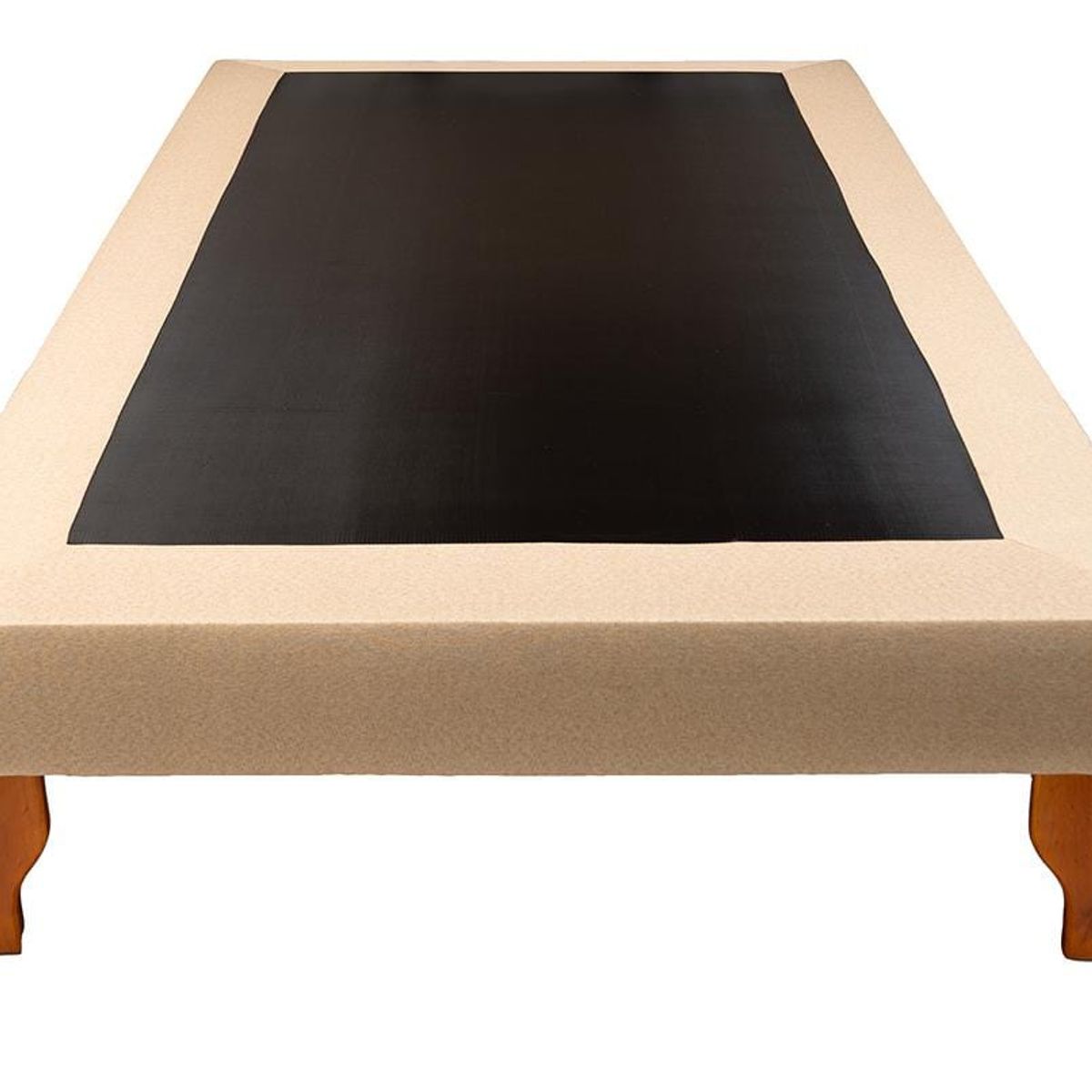 MUEBLES NEW - BASE PLAZA Y MEDIA BEIGE LINO.