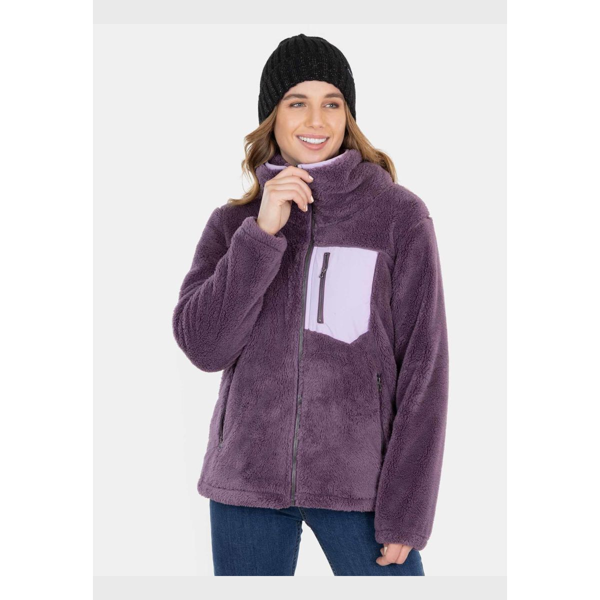 MAUI AND SONS - Poleron Chiporro Lilac Morado Mujer Maui And Sons