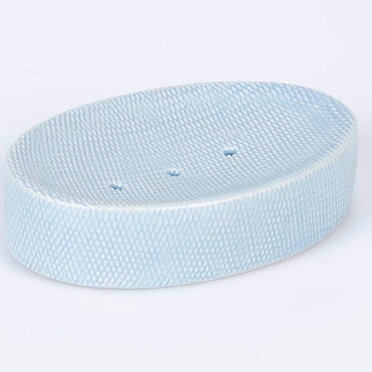 HERRERA MAISON - Jabonera Textura Estuco Celeste