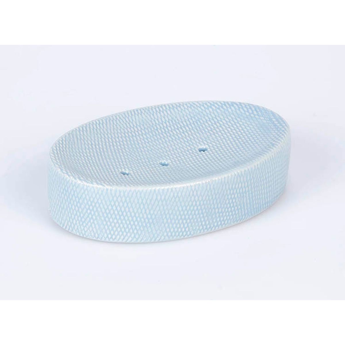 HERRERA MAISON - Jabonera Textura Estuco Celeste