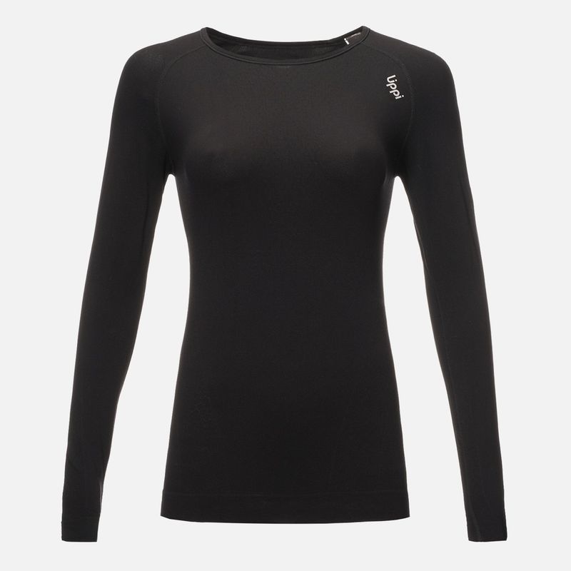 LIPPI - Primera Capa Mujer  Skintec 1000 Seamless Top Negro Lippi