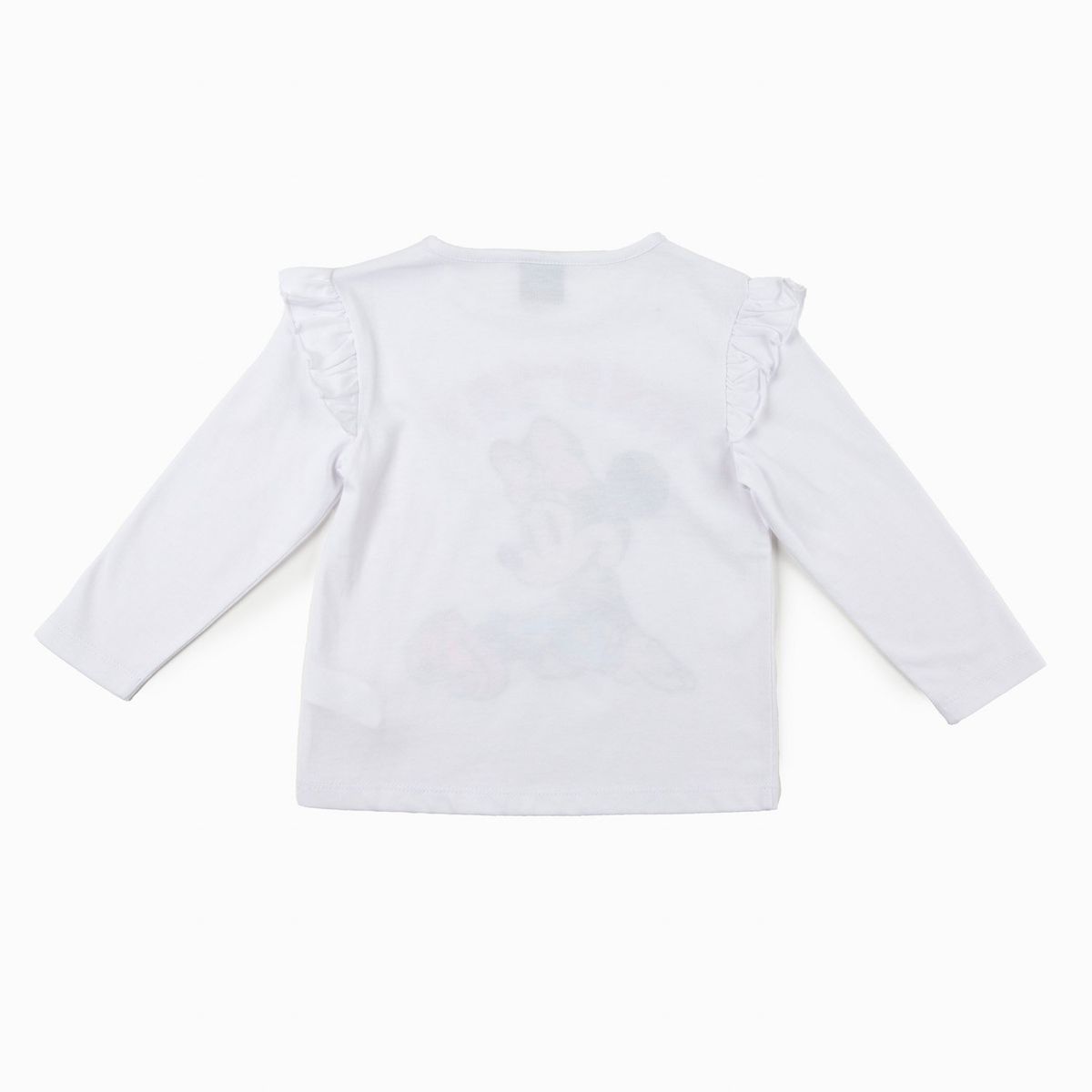 DISNEY - Polera Manga Larga Niña Find Joy Minnie Blanco Disney