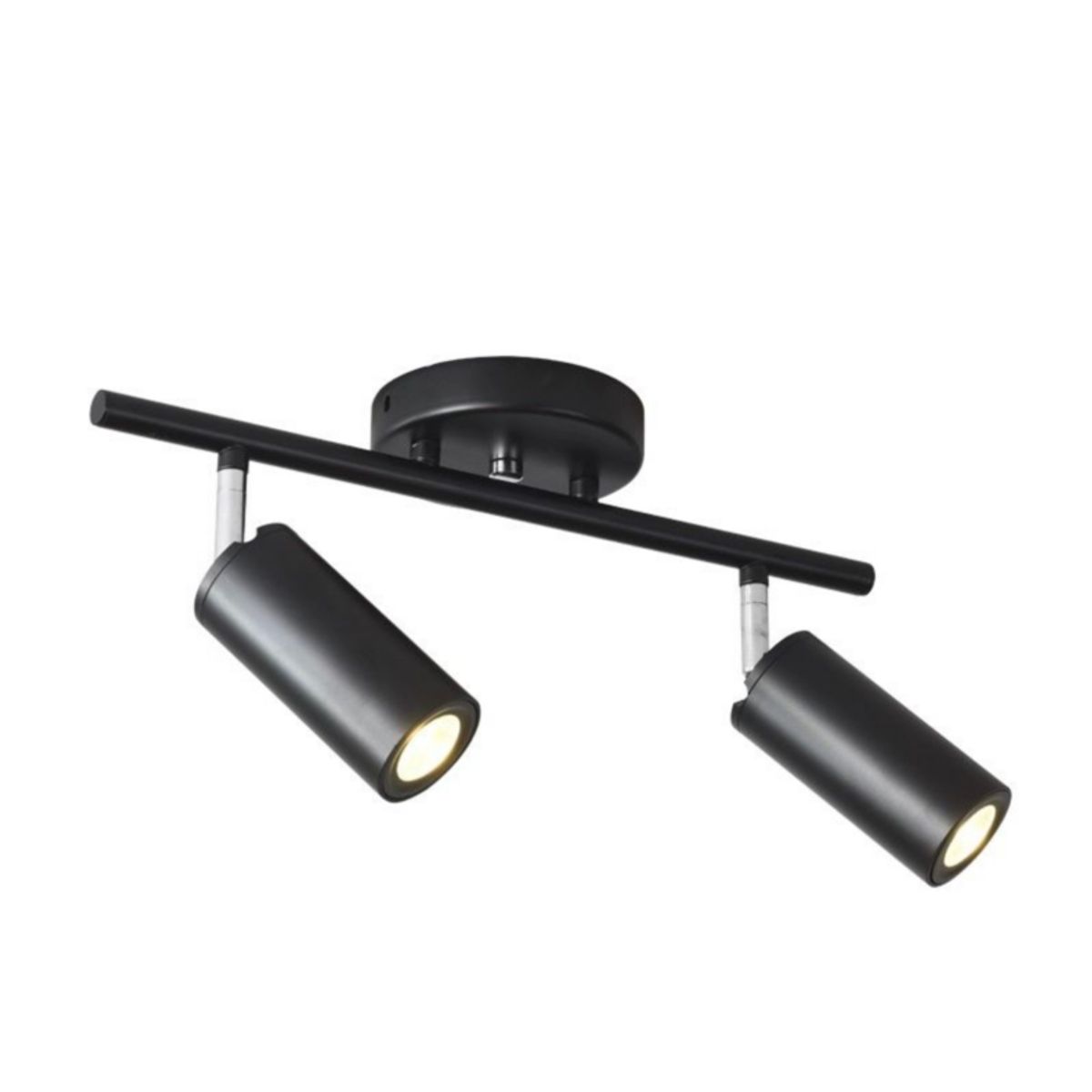 GENERICO - Barra Timo de 2 Luces - Negro Mate