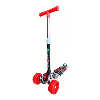 Imagen 2 del producto Scooter Monopatin Kids Plegable Diseños Ruedas Led Niños