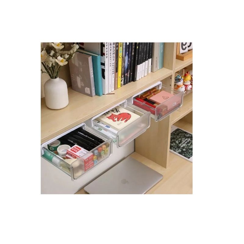 GENERICO - Caja De Almacenamiento Deslizable Debajo Del Escritorio M