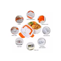 GENERICO - Lonchera Eléctrica Portátil Calentador 40w Comida