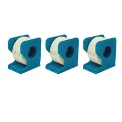 GENERICO - Pack X 3 Cintas Adhesiva Micropore Blanca Papel 2.5cm X 9cm