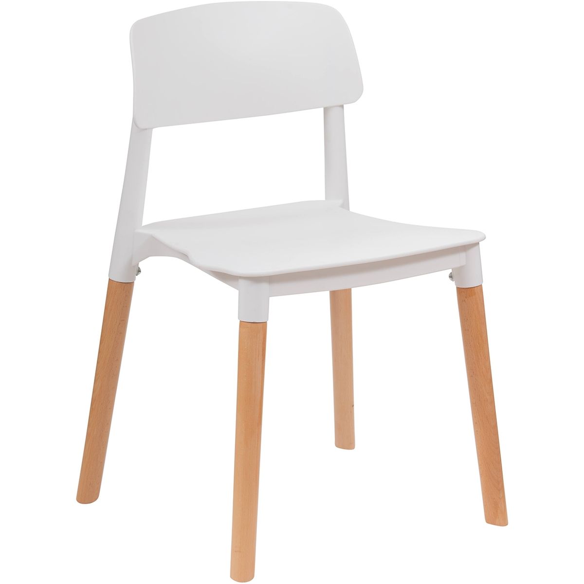 WHITE MARKET - Pack x 4 sillas Arya Blanca