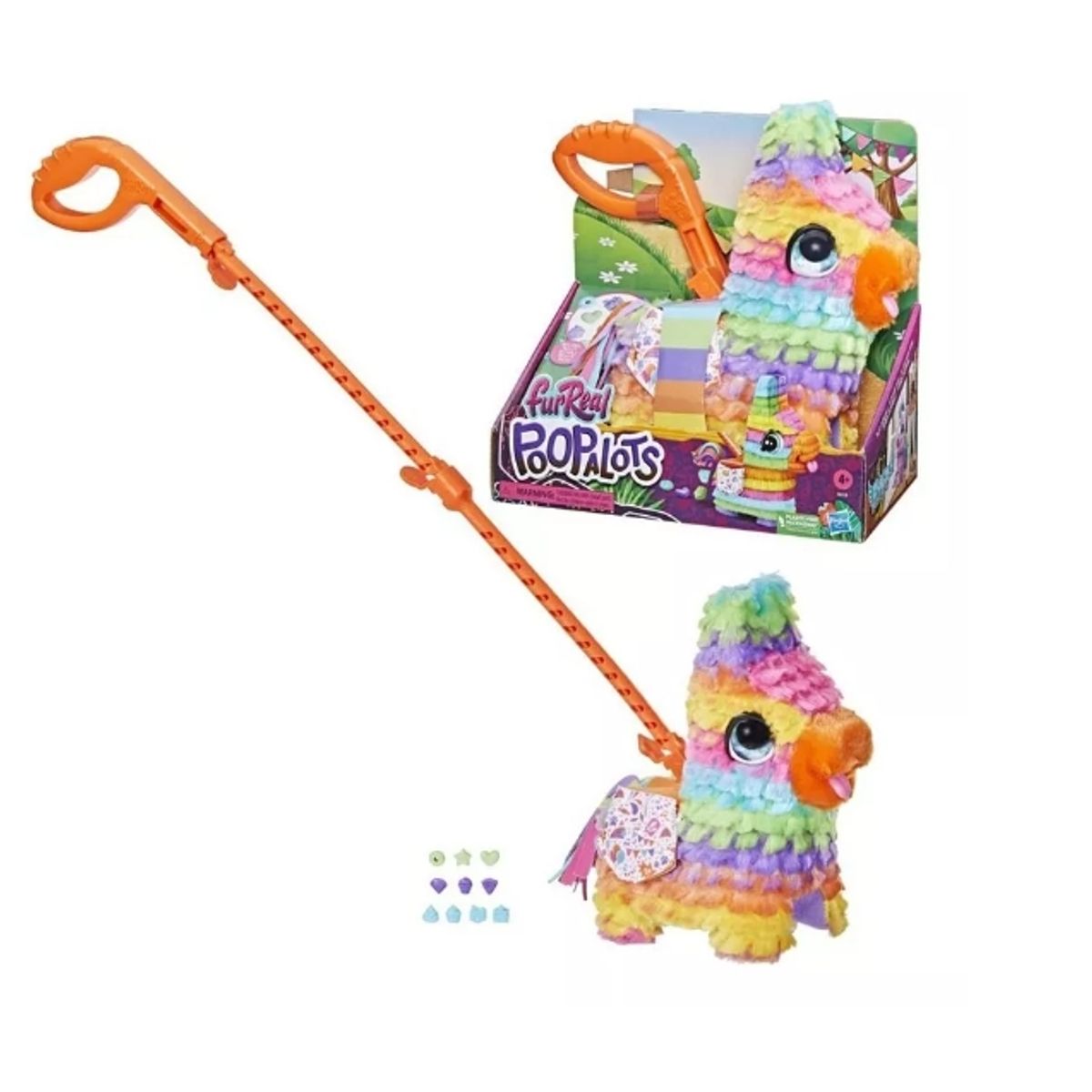 HASBRO - Peluche Furreal Piñata De Poopalots Popo Mascota