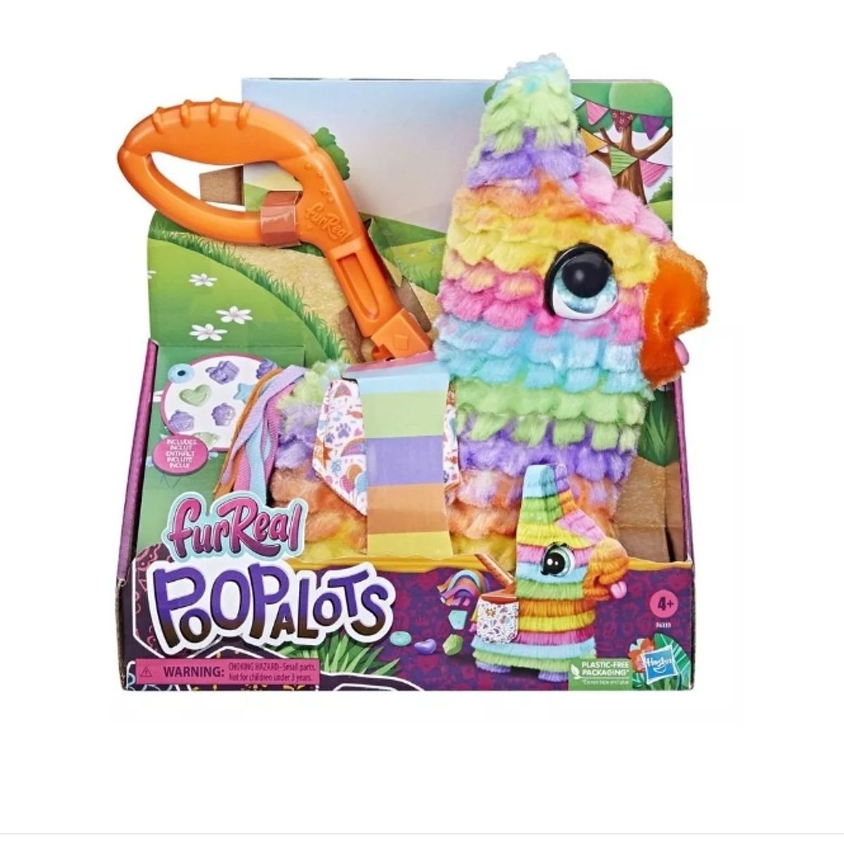 HASBRO - Peluche Furreal Piñata De Poopalots Popo Mascota