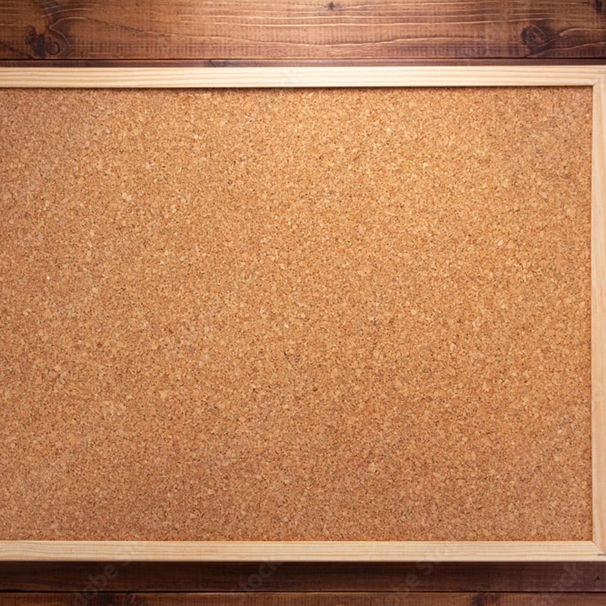 GENERICO - Pizarra Corcho Marco Madera 20x30CM