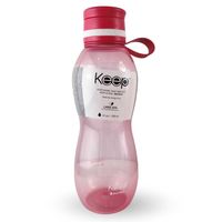 Botella Value Bebidas Jugos 700mL Silicona Rosa