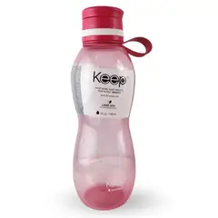 KEEP - Botella Value Bebidas Jugos 700ml Silicona Rosa