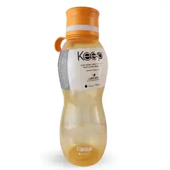 KEEP - Botella Value Bebidas Jugos 700mL Silicona Naranja
