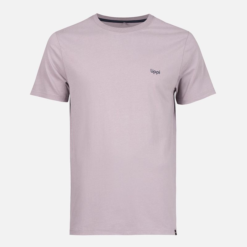 LIPPI - Polera Hombre Andes Rock Climbing T-Shirt Malva Lippi