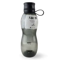 KEEP - Botella Value Bebidas Jugos 700mL Silicona Negro