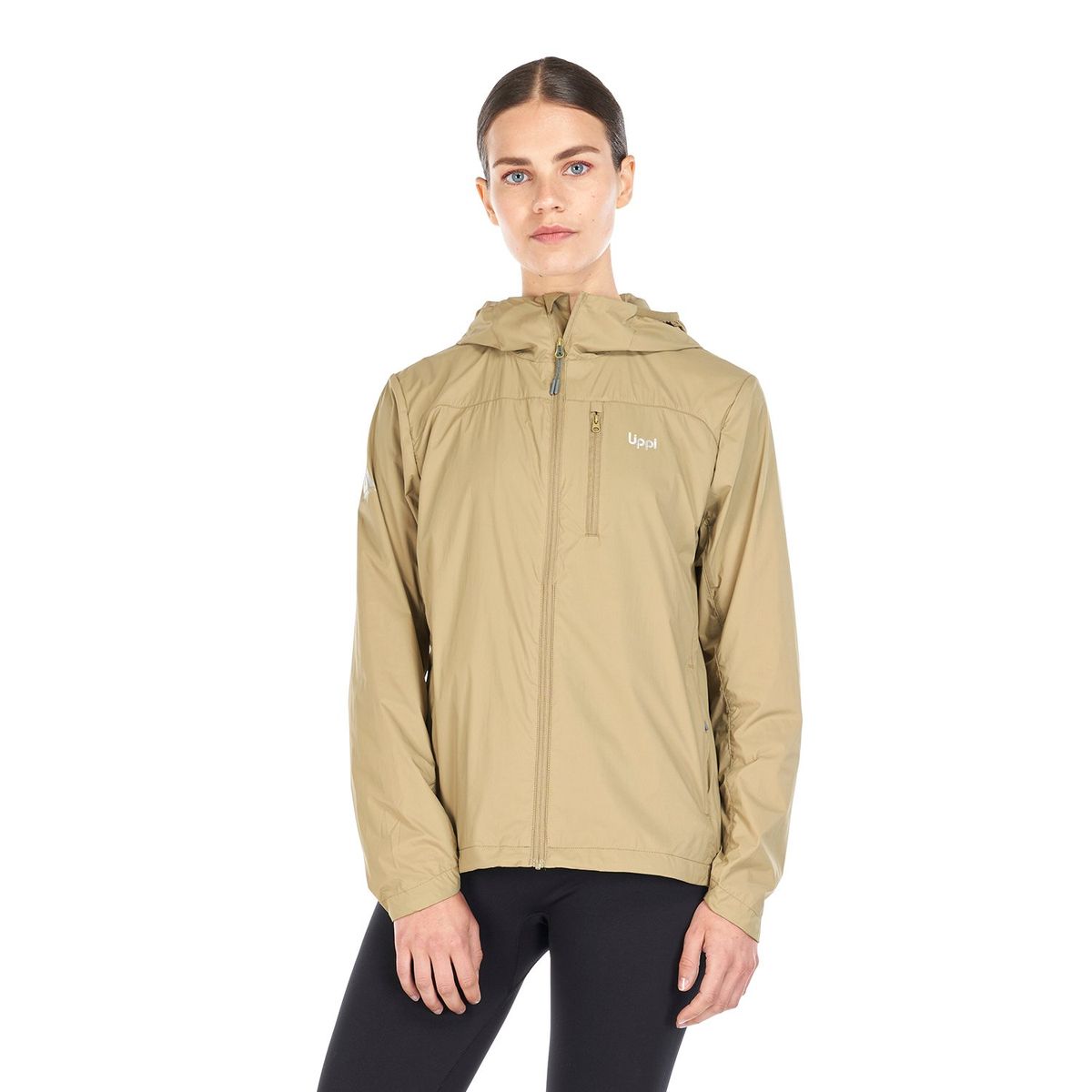 LIPPI - Chaqueta Mujer Spry WindBreaker Hoody Jacket Oliva Lippi