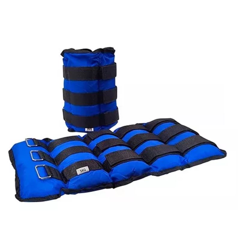 GENERICO - Par Pesas De Tobillotobillera De 5kg Cu total 10kg