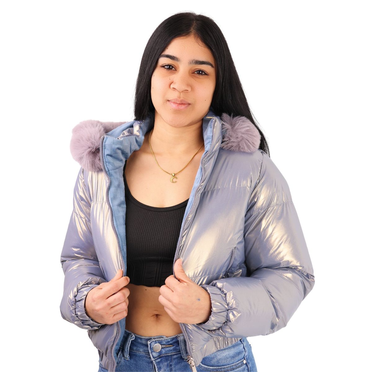 GENERICO - Chaqueta Puffa Reversible 2 en 1 Alta Calidad - Salvaje