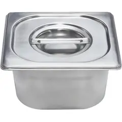 GENERICO - Deposito Gastronomico Acero Cocina Profesional 17x16x10cm.