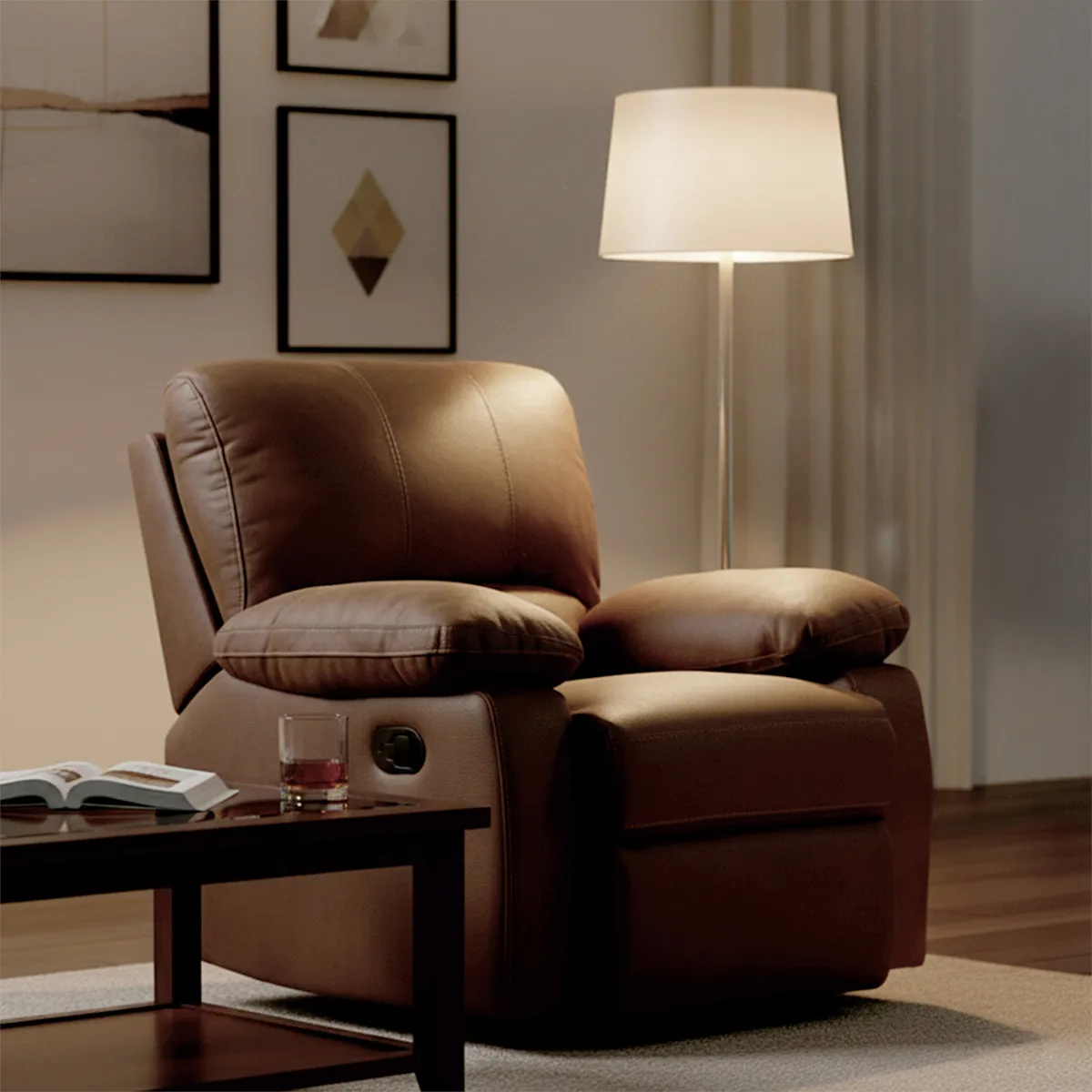 ROSEN - Bergere Rosen Archie Manual Tela Café