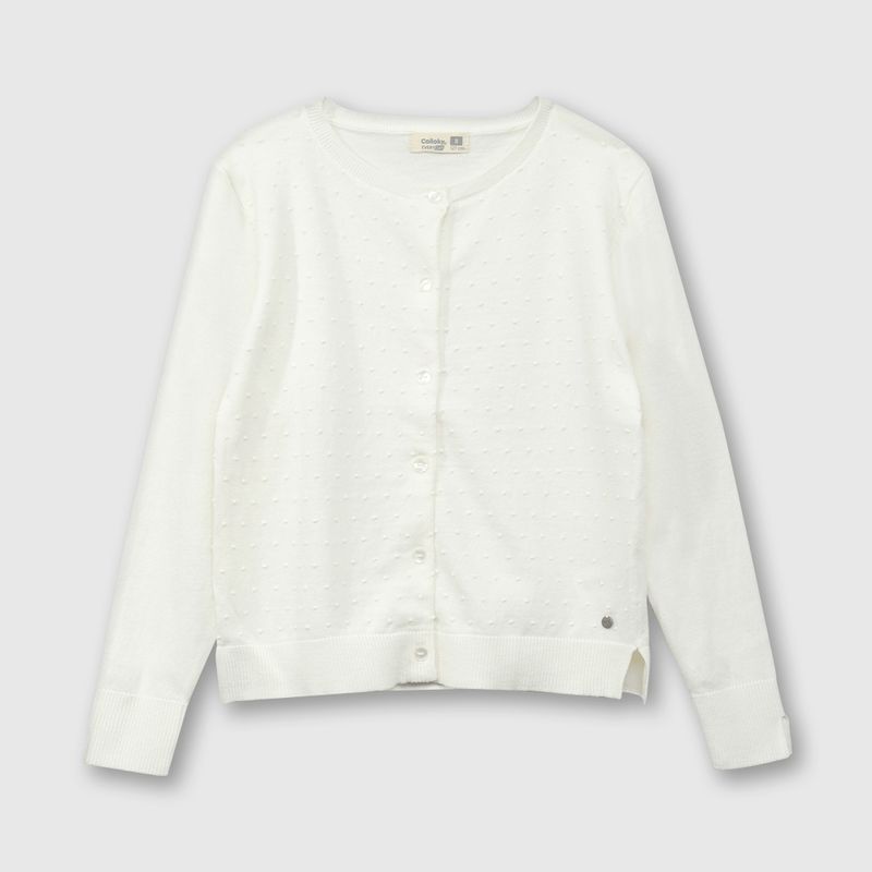 COLLOKY - Chalecos Niña Blanco 53566 Colloky
