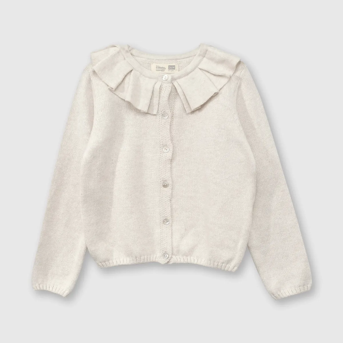 COLLOKY - Chalecos Niña Beige 53629 Colloky