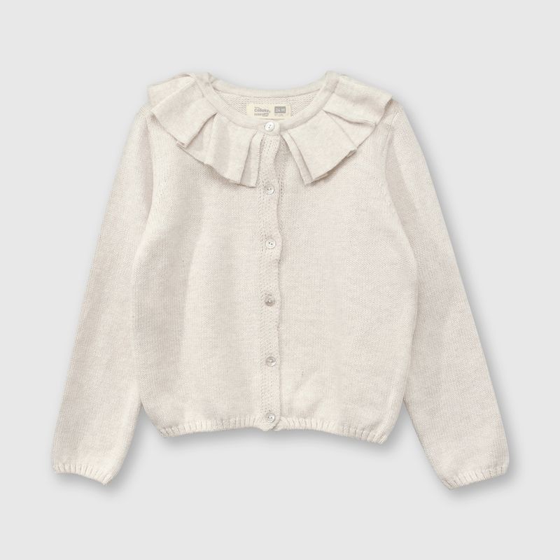 COLLOKY - Chalecos Niña Beige 53629 Colloky.